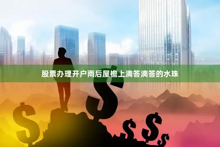 股票办理开户雨后屋檐上滴答滴答的水珠